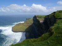 Grandiose Aussicht bei nördlichen Klippen - Cliffs of Moher, Co.Clare